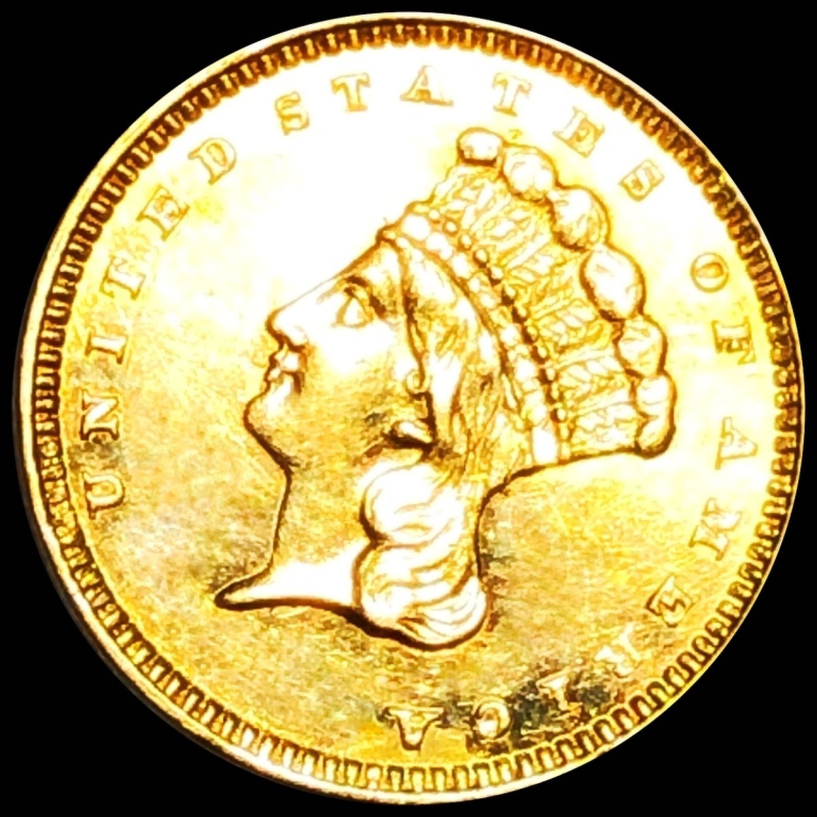 1856 Rare Gold Dollar UNCIRCULATED (1 of 2)