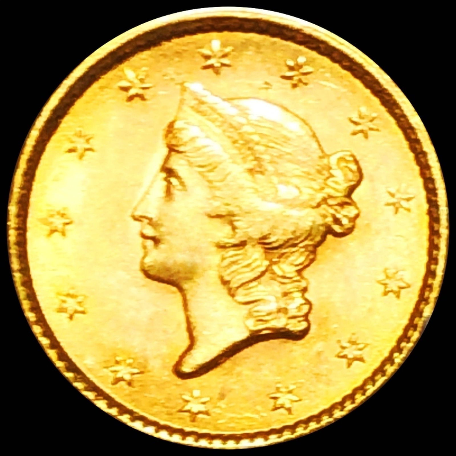 1851 Rare Gold Dollar UNCIRCULATED (1 of 2)