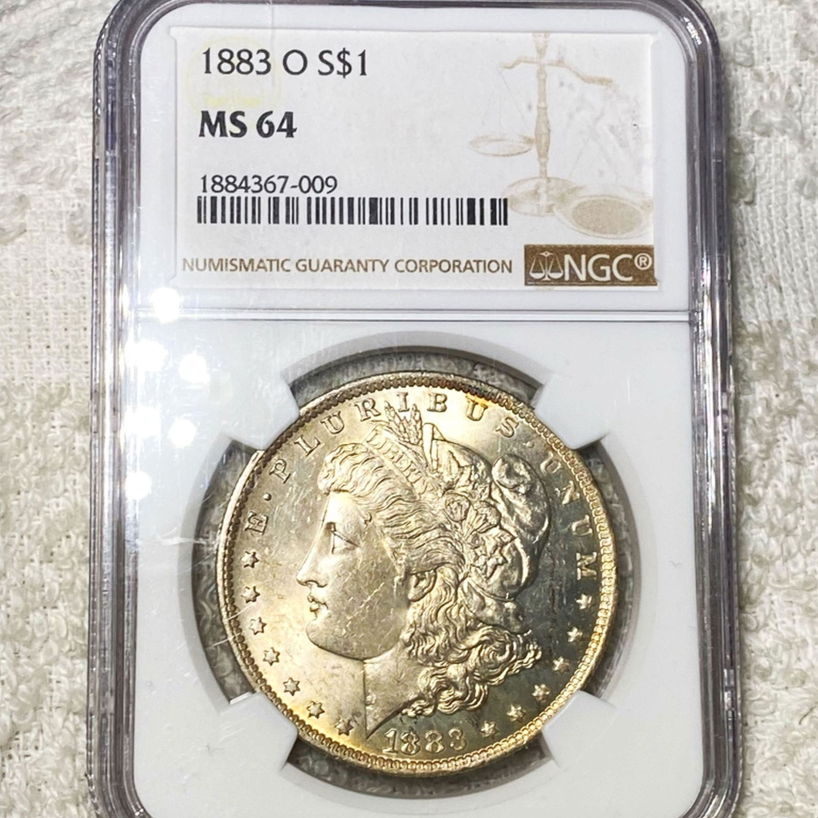 1883-O Morgan Silver Dollar NGC - MS64 (1 of 2)