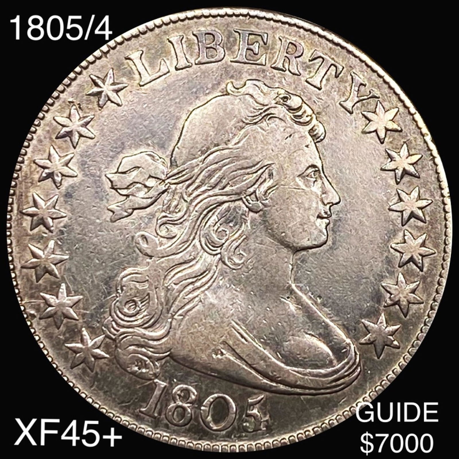 1805/4 Draped Bust Half Dollar LIGHT CIRC (1 of 2)