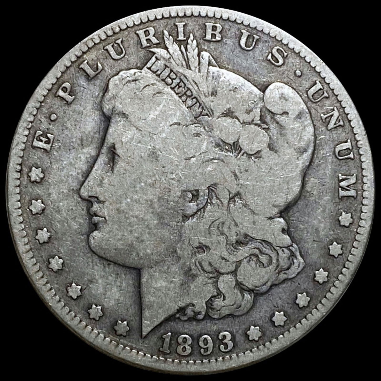 1893 Morgan Silver Dollar NICELY CIRCULATED (1 of 2)