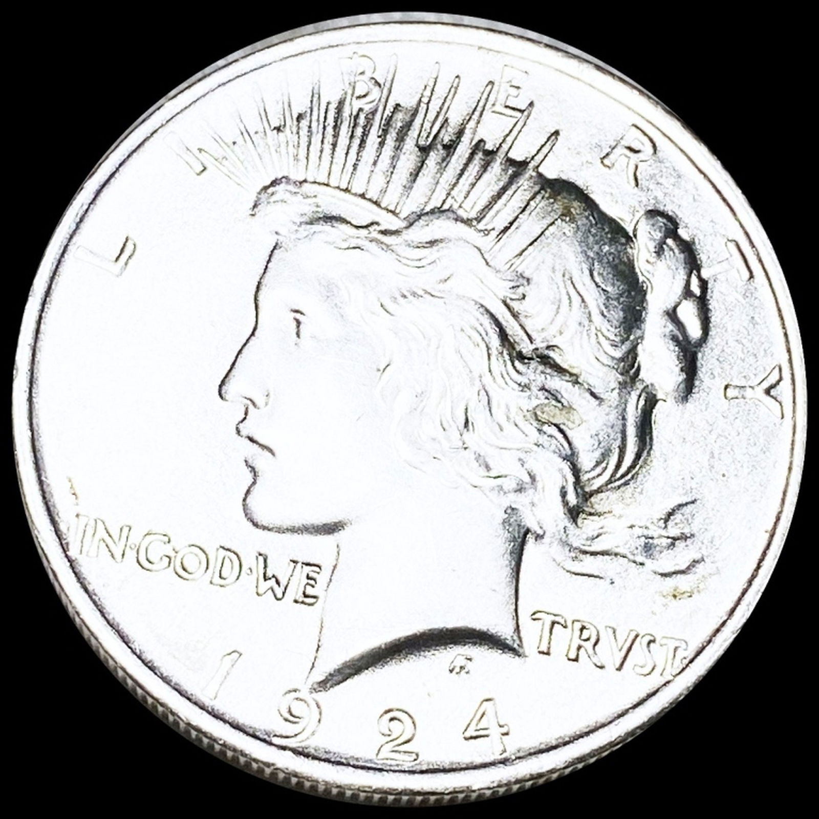 1924 Silver Peace Dollar UNCIRCULATED (1 of 2)