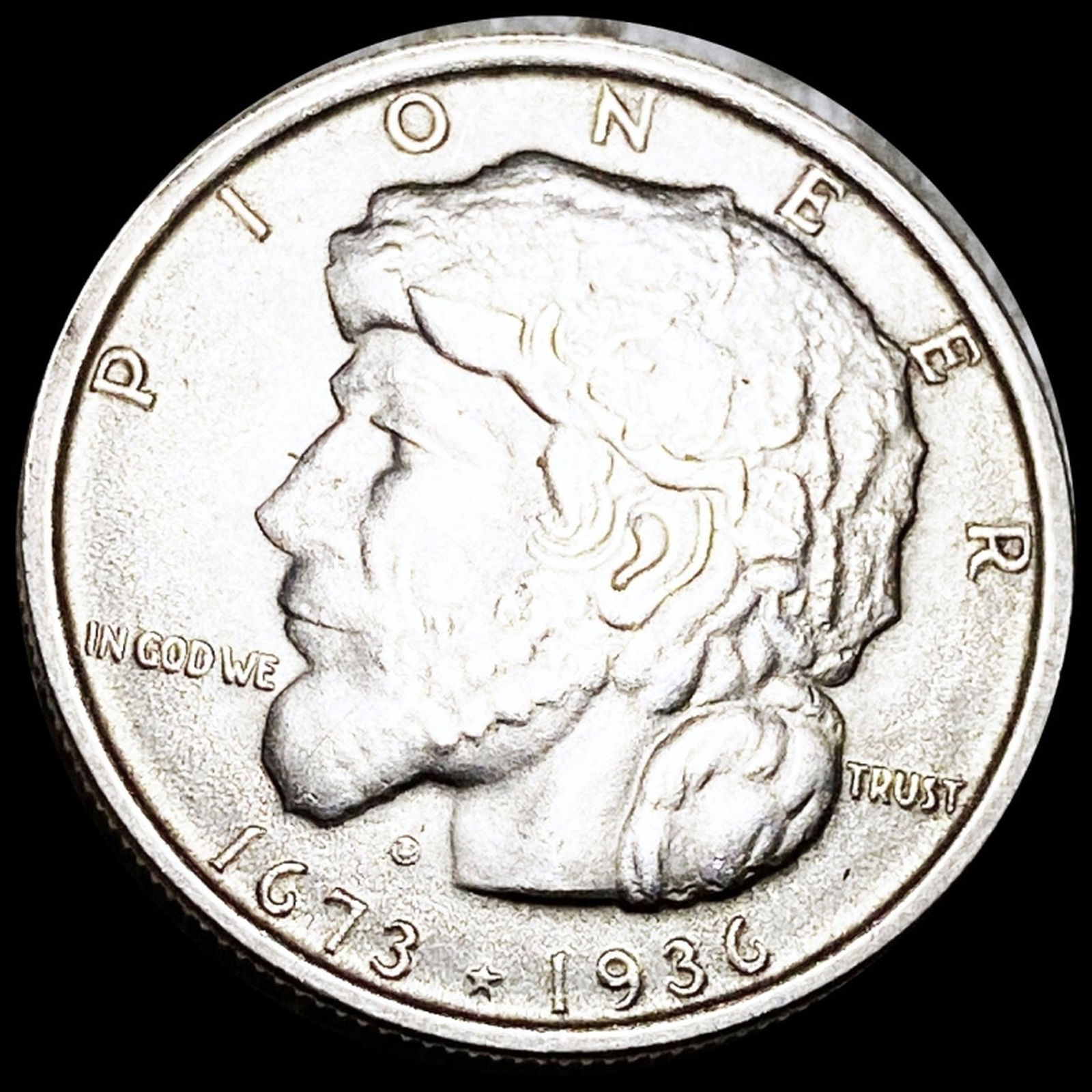 1936 Elgin Half Dollar CLOSELY UNCIRCULATED (1 of 2)