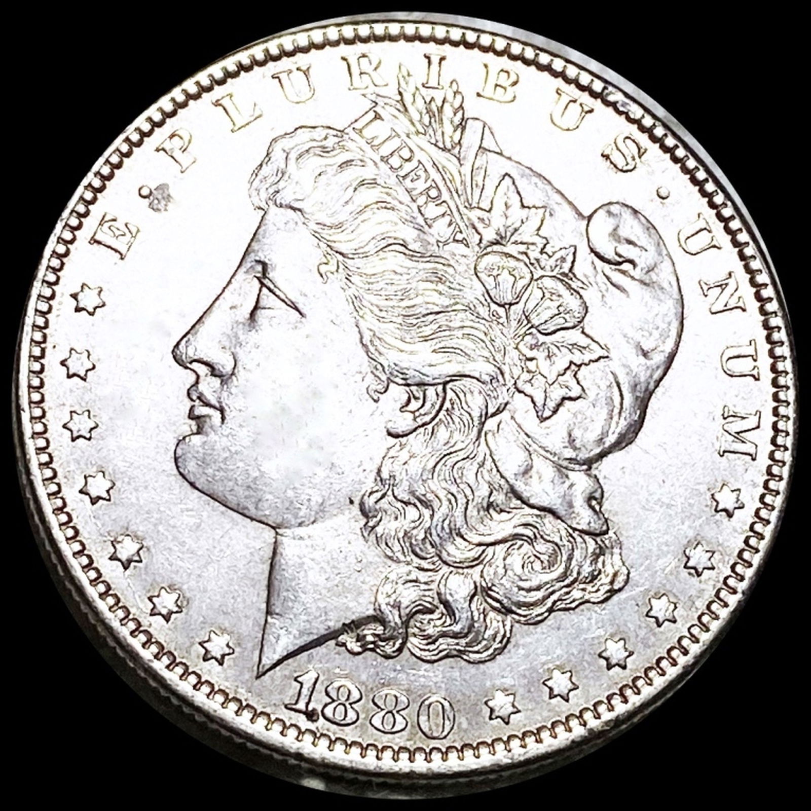 1880-O "MICRO O" Morgan Silver Dollar UNCIRCULATED (1 of 2)