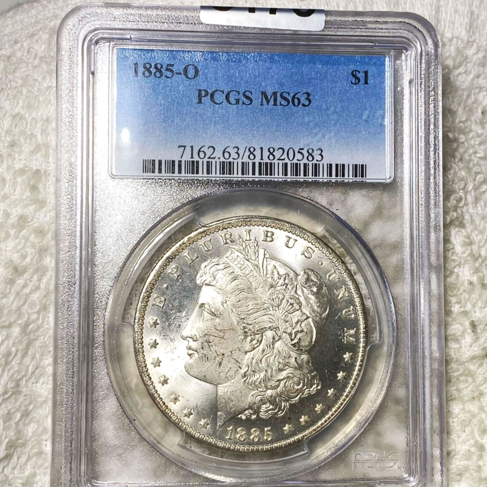 1885-O Morgan Silver Dollar PCGS - MS63 (1 of 2)