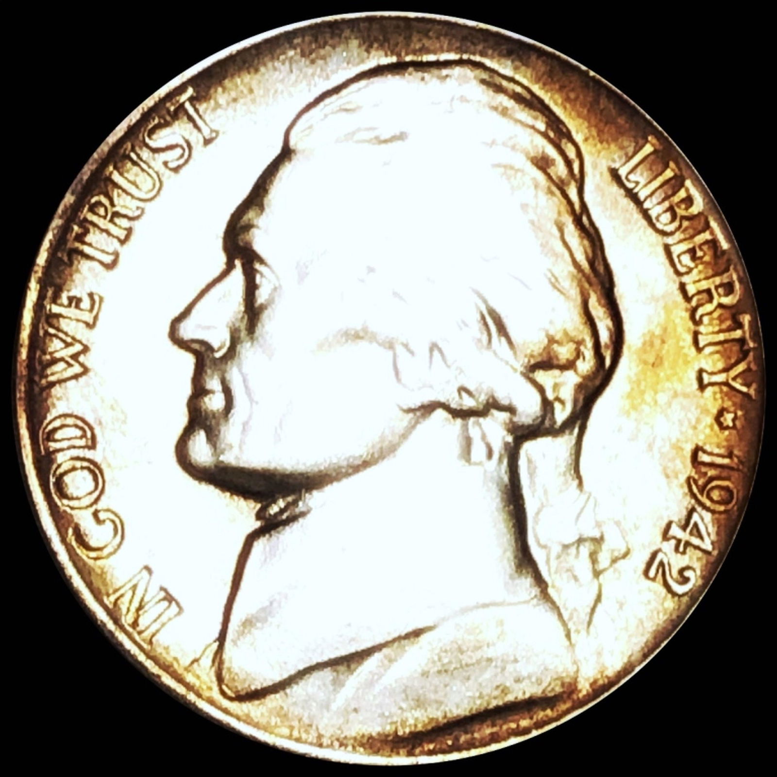 1942-P Jefferson War Nickel UNCIRCULATED (1 of 2)