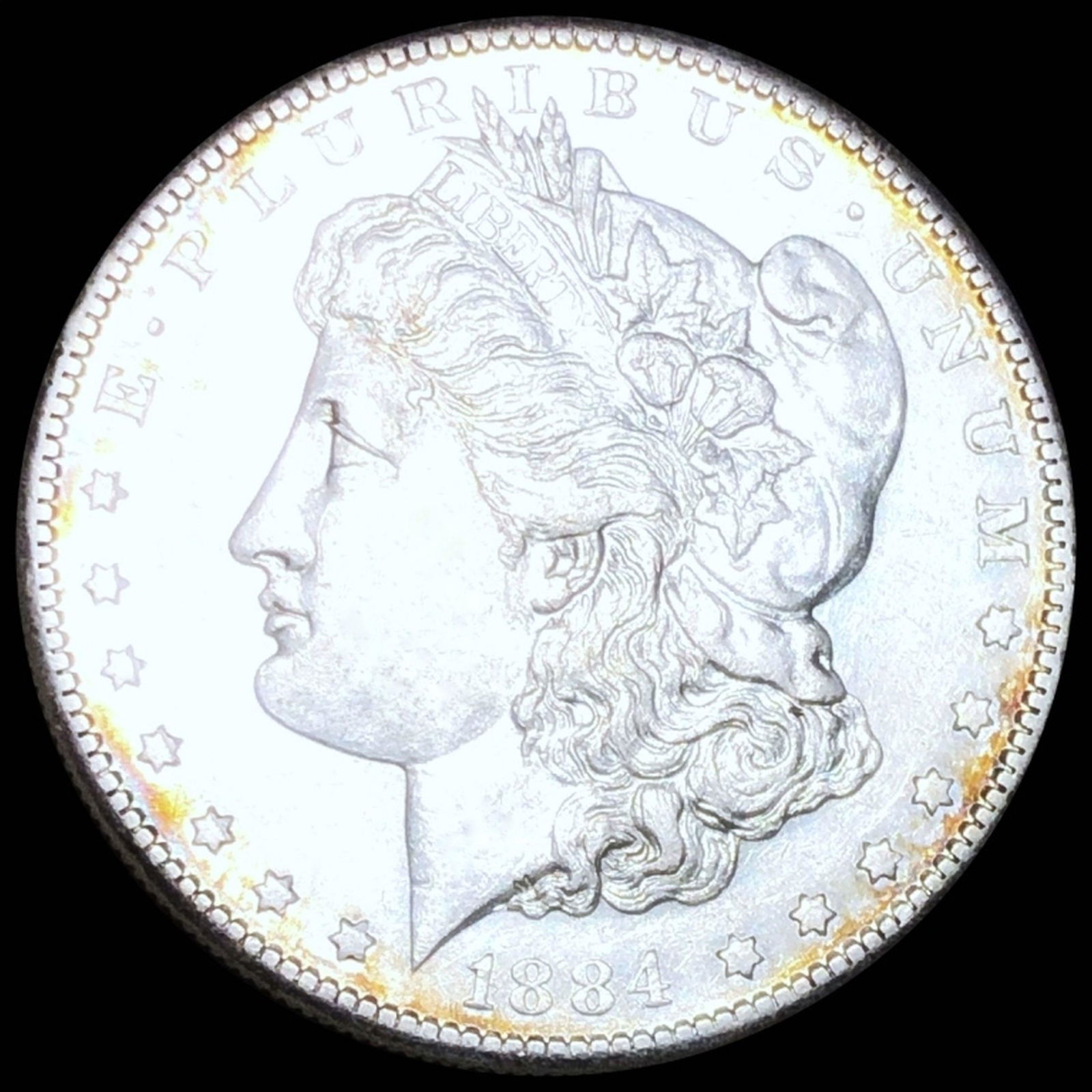 1884-S Morgan Silver Dollar CLOSELY UNCIRCULATED (1 of 2)