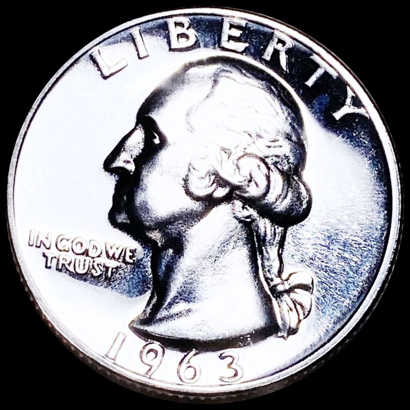 1963 Washington Silver Quarter GEM PROOF (1 of 2)