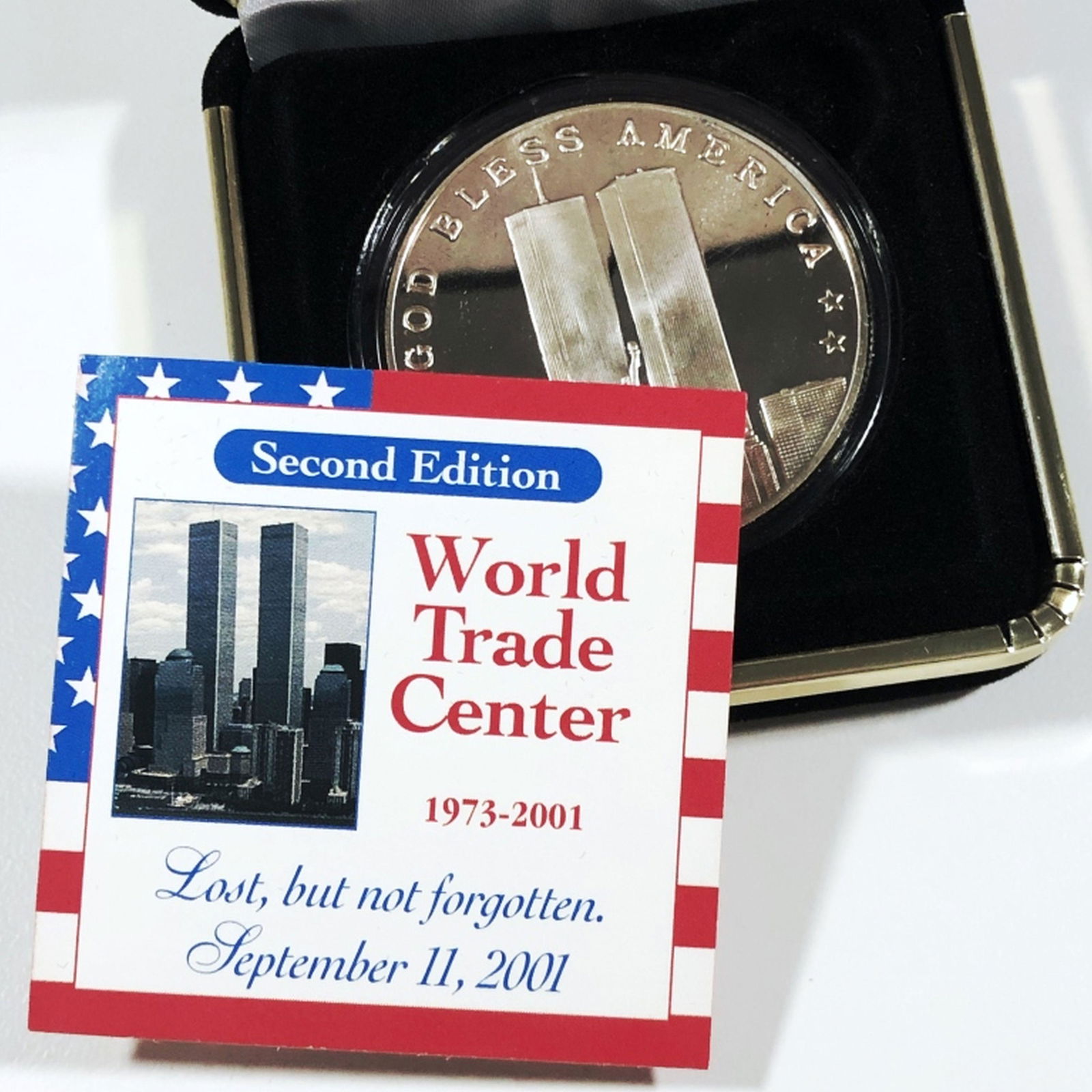 September 11th Commemorative Silver Round GEM PR (1 of 4)