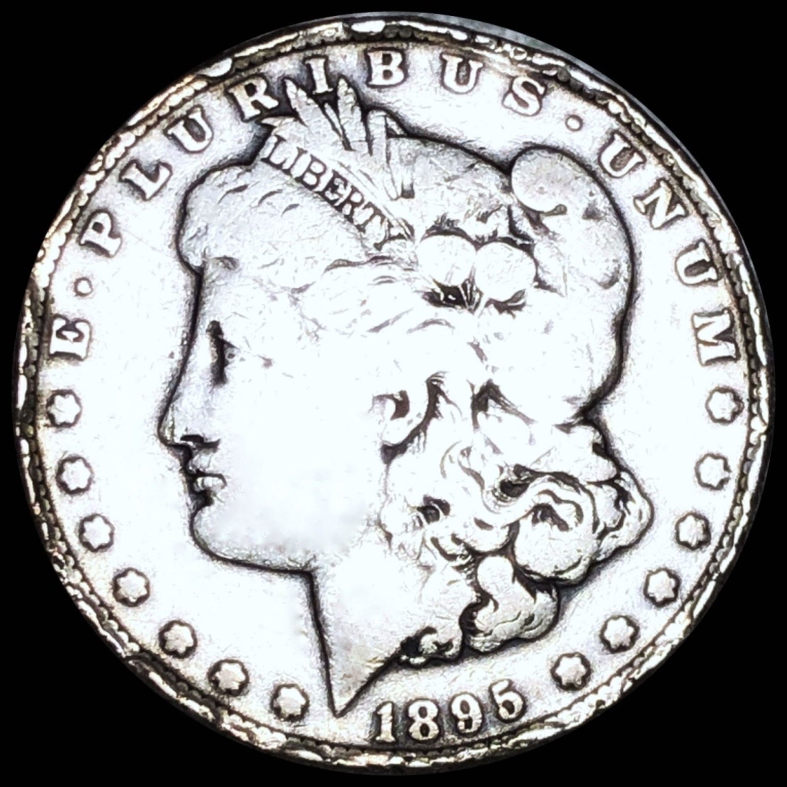 1895-S Morgan Silver Dollar NICELY CIRCULATED (1 of 2)