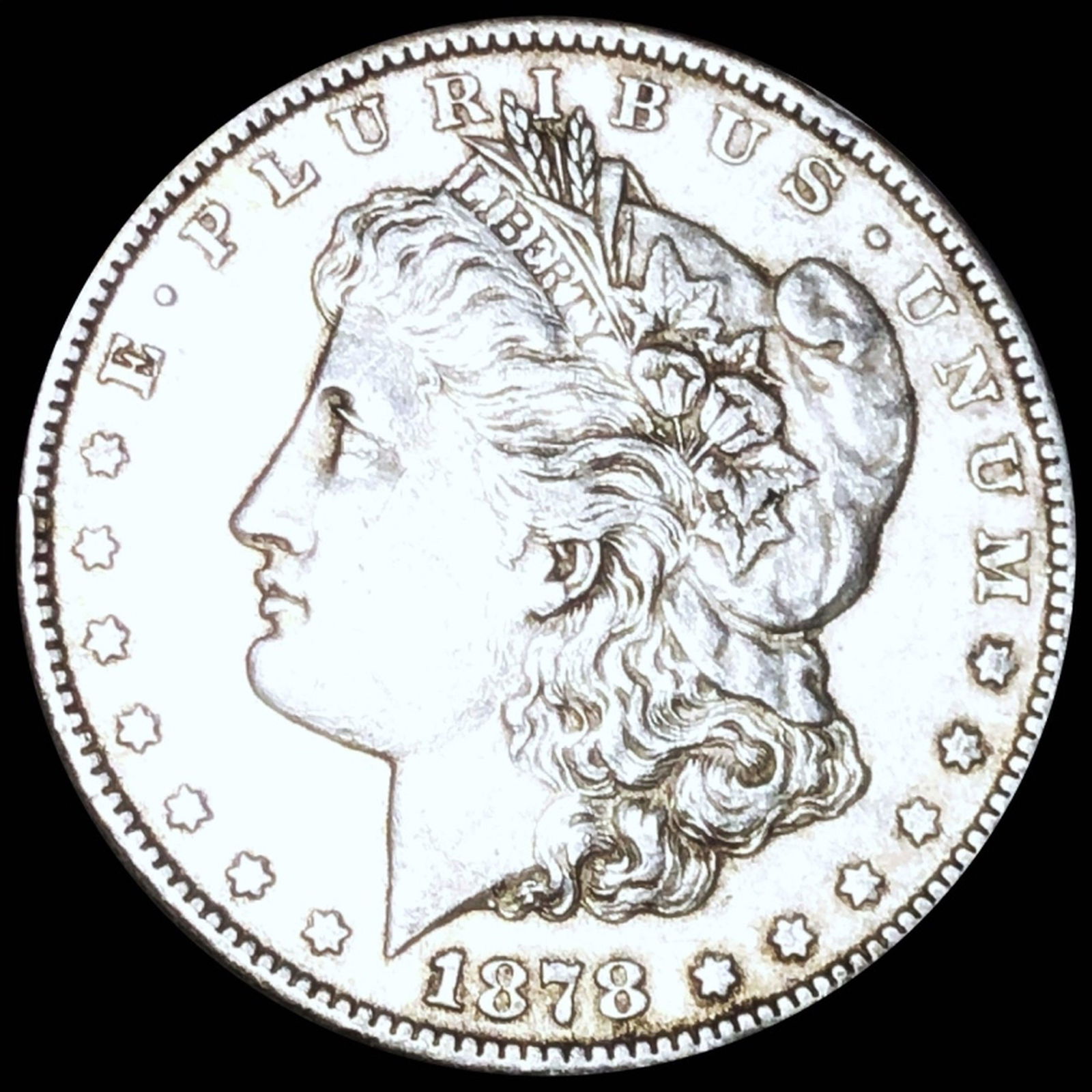 1878-CC Morgan Silver Dollar XF (1 of 2)