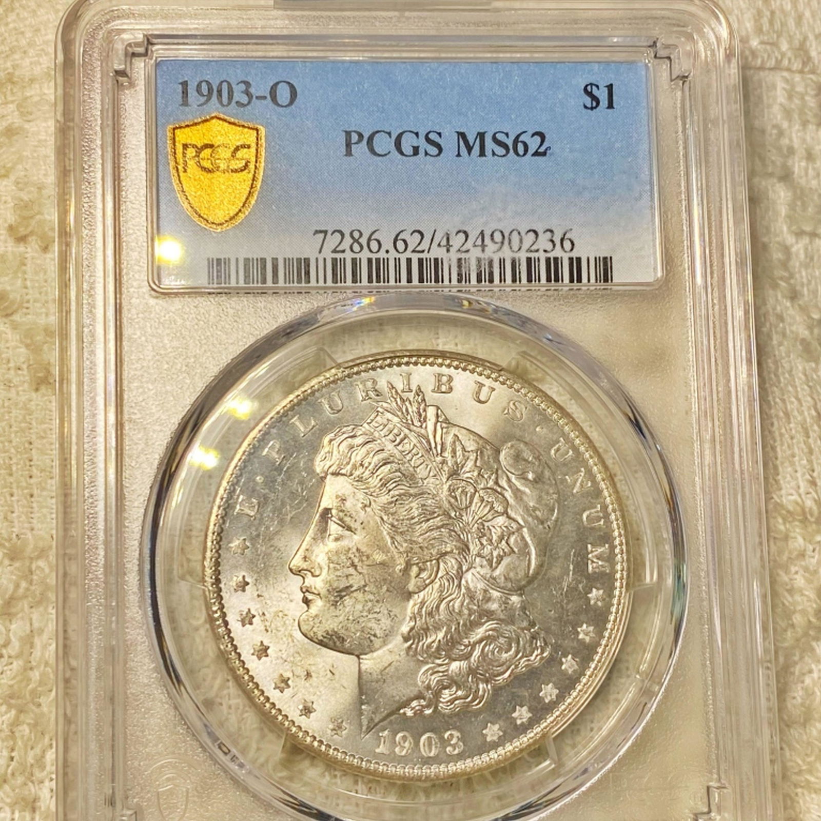 1903-O Morgan Silver Dollar PCGS - MS62 (1 of 2)
