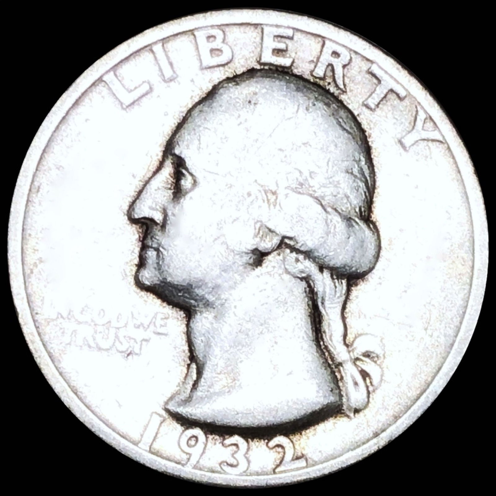 1932-S Washington Silver Quarter NICELY CIRCULATED (1 of 2)