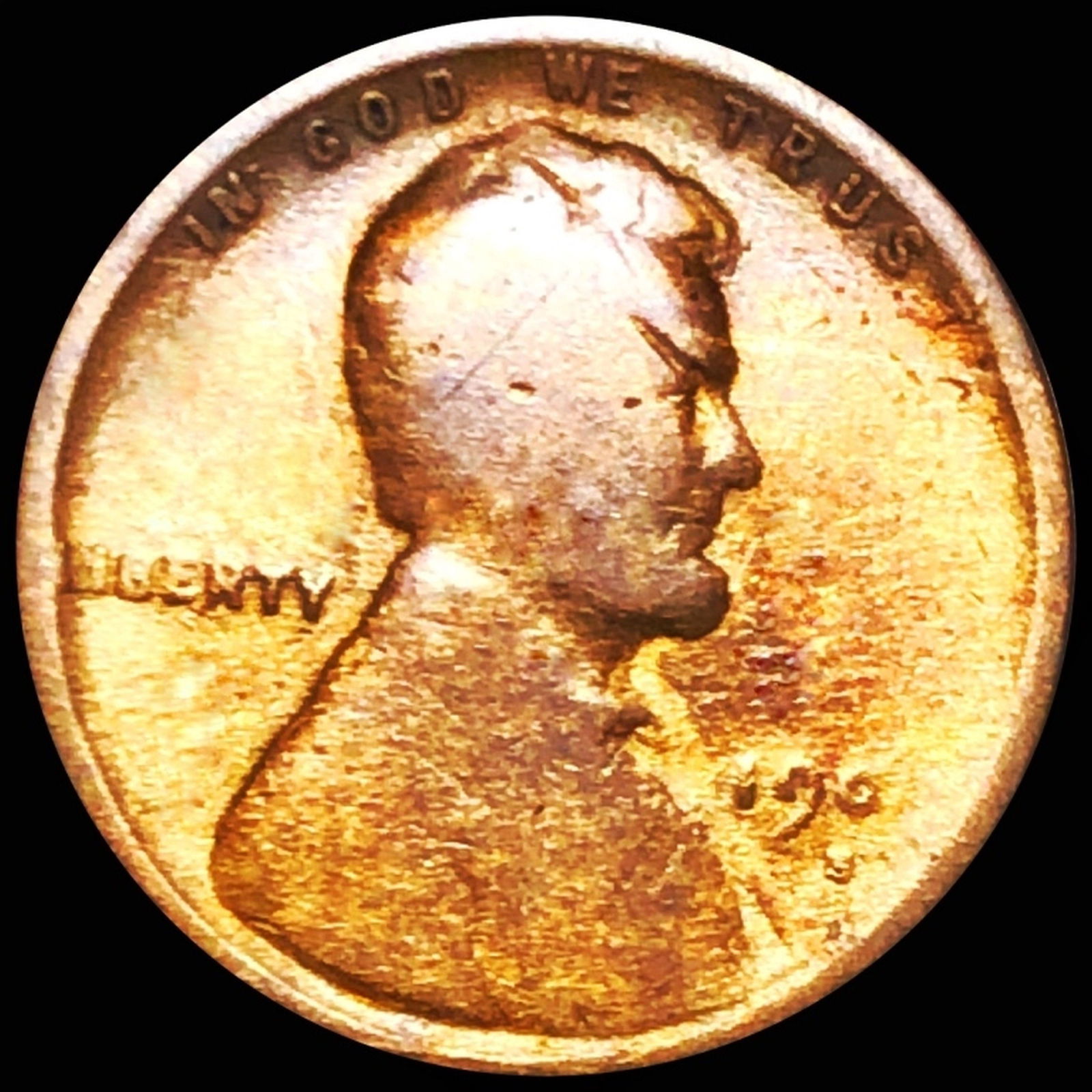1909-S V.D.B. Lincoln Wheat Penny NICELY CIRC (1 of 2)