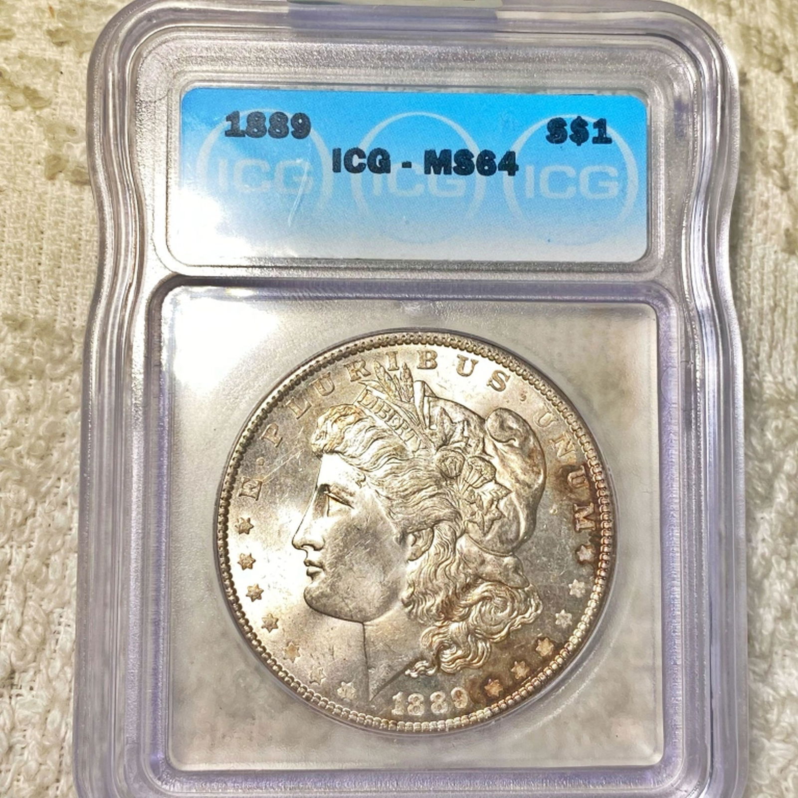 1889 Morgan Silver Dollar ICG - MS64 (1 of 2)