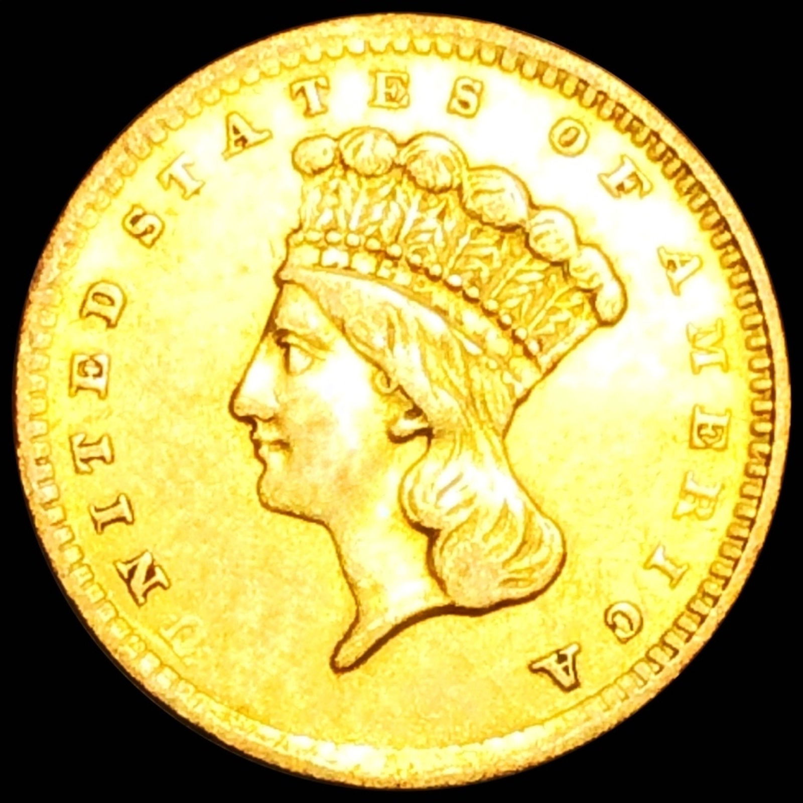1856 Rare Gold Dollar UNCIRCULATED (1 of 2)
