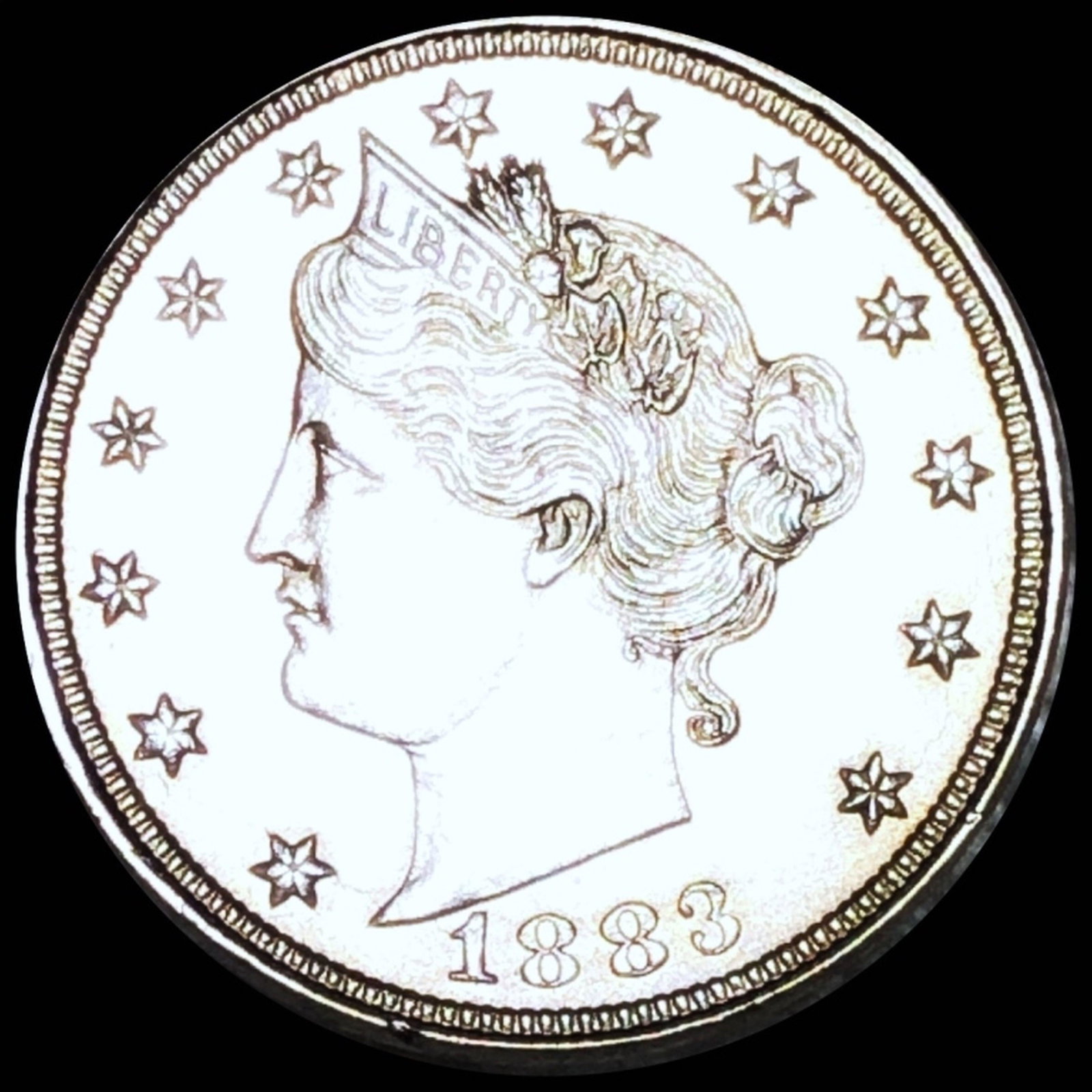 1883 Liberty Victory Nickel UNCIRCULATED: 1883 Liberty Victory Nickel UNCIRCULATED