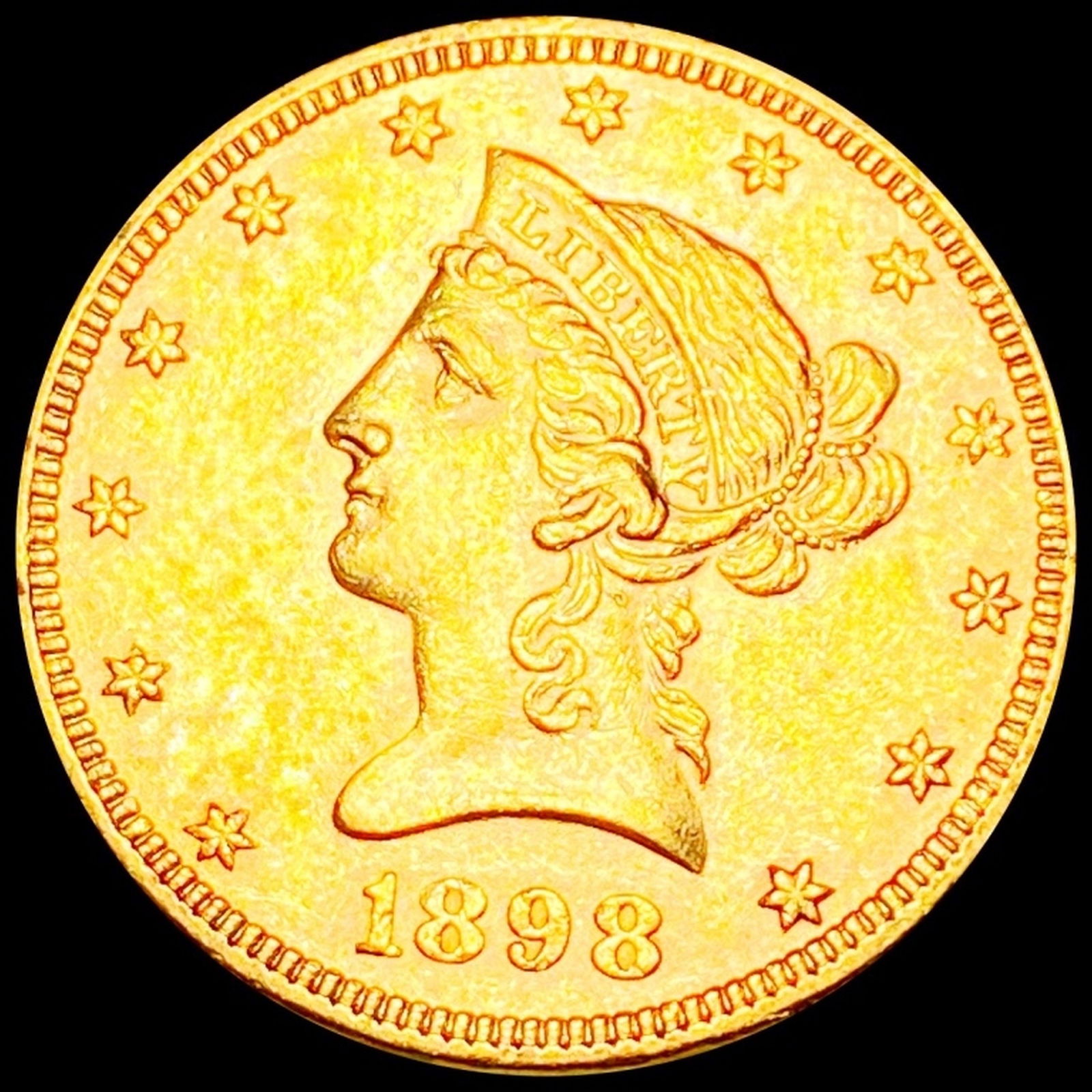 1898 $10 Gold Eagle UNCIRCULATED (1 of 2)