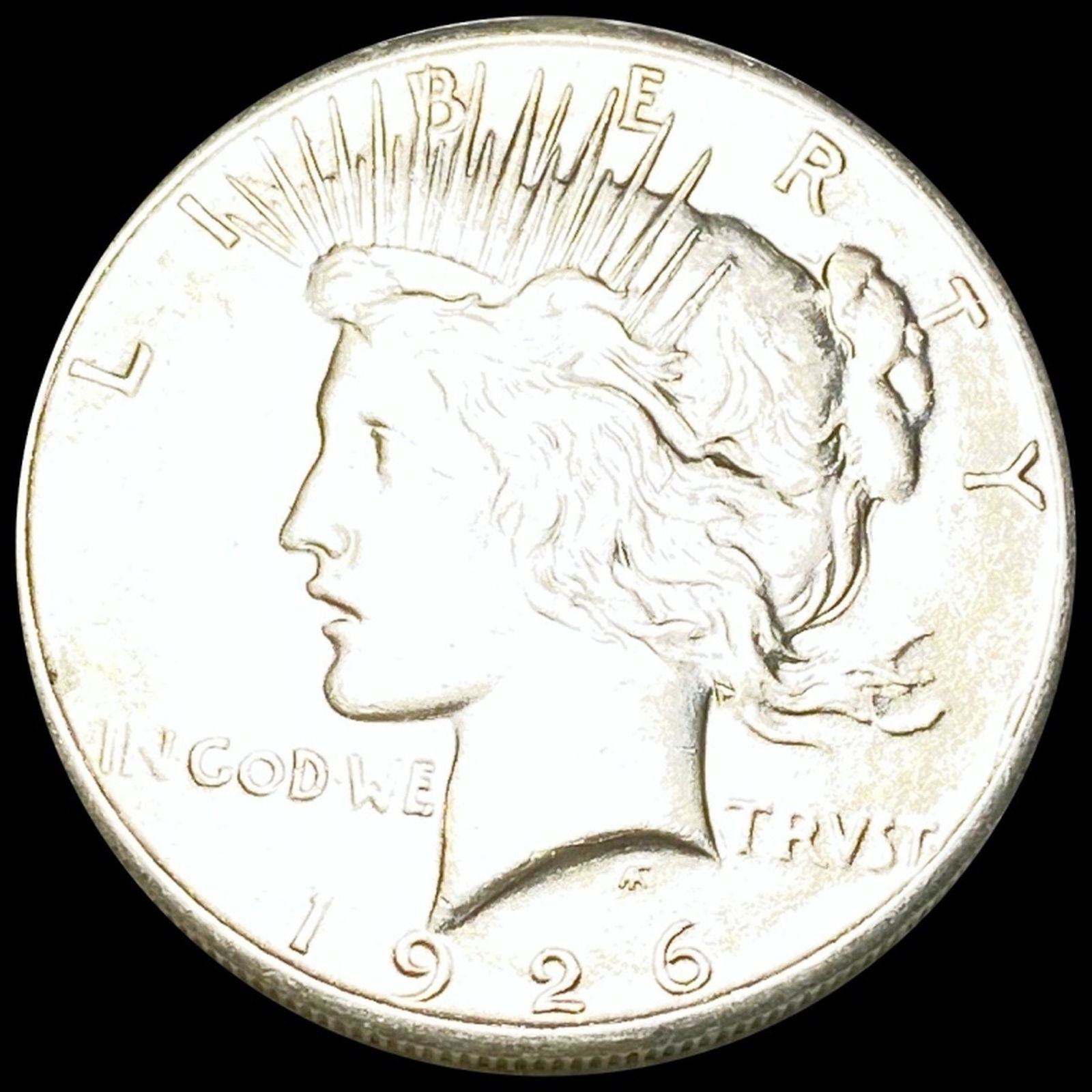 1926 Silver Peace Dollar NEARLY UNCIRCULATED (1 of 2)