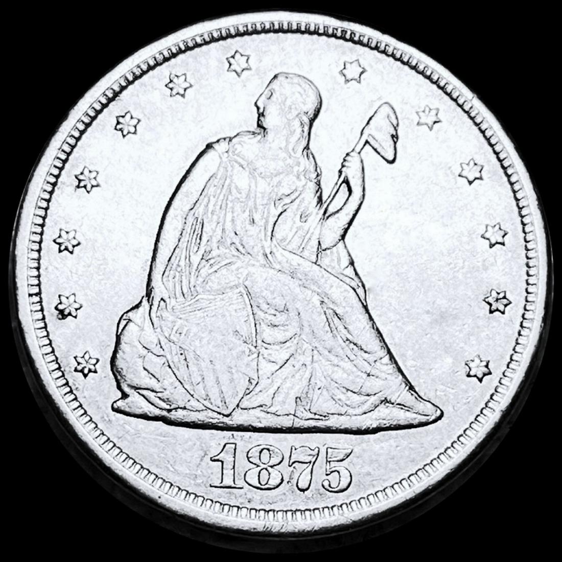 1875-CC Seated Twenty Cent Piece UNCIRCULATED (1 of 2)