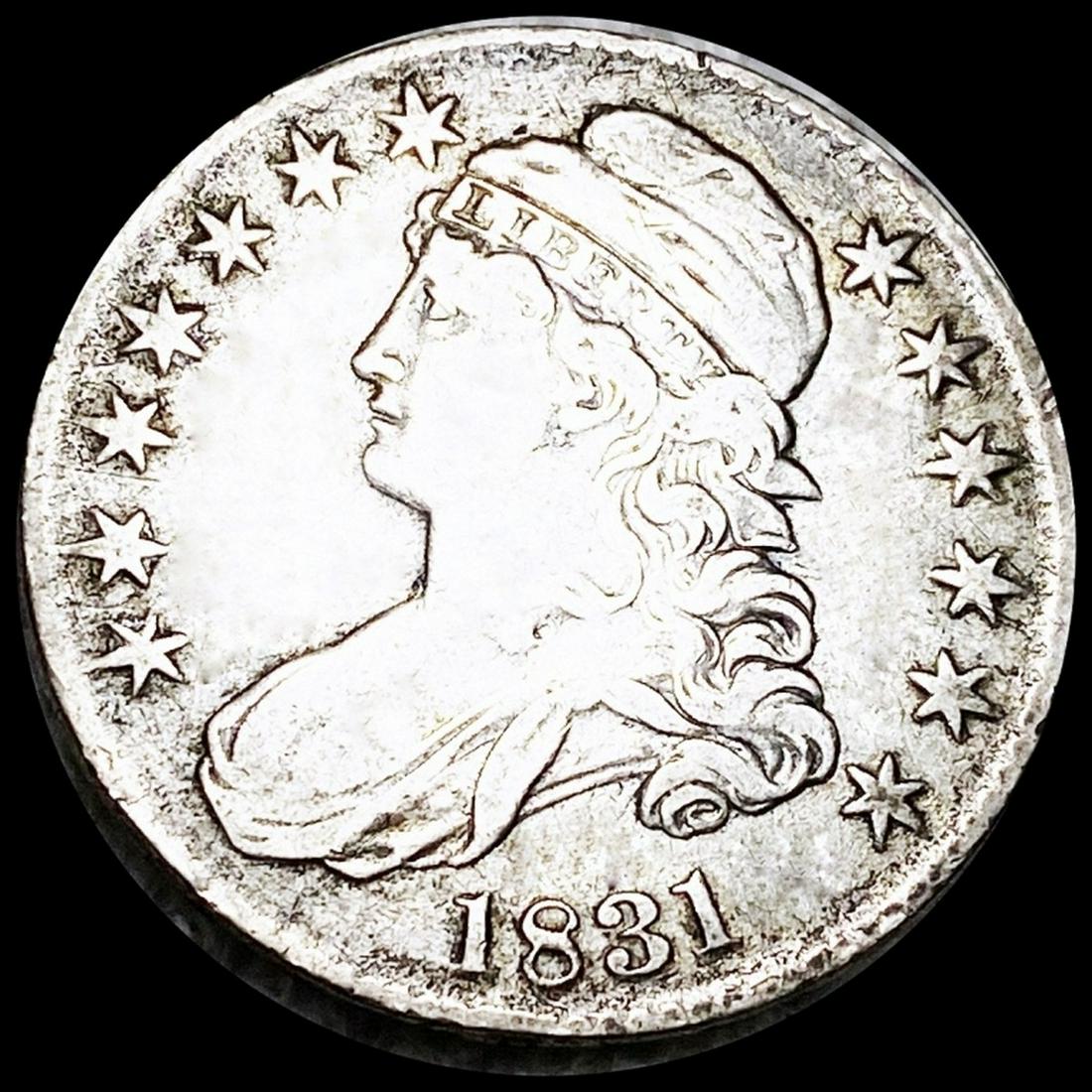 1831 Capped Bust Half Dollar LIGHTLY CIRCULATED (1 of 2)