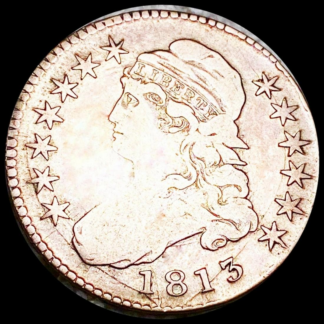 1813 Capped Bust Half Dollar NICELY CIRCULATED (1 of 2)