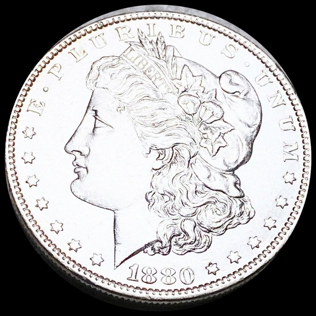 1880-O "MCIRO O" Morgan Silver Dollar UNC (1 of 2)