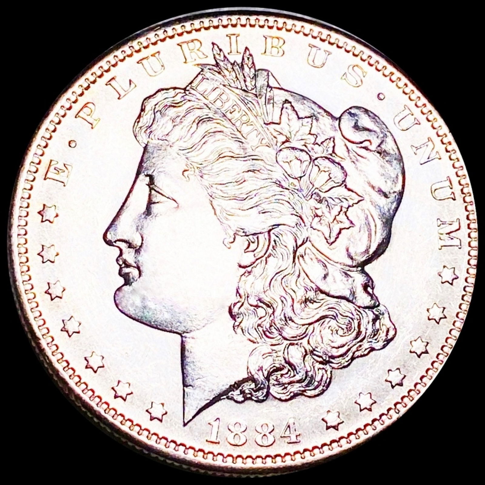 1884-S Morgan Silver Dollar CHOICE BU (1 of 2)