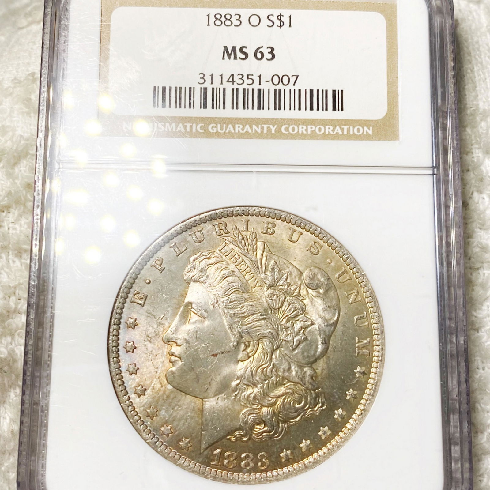 1883-O Morgan Silver Dollar NGC - MS63 (1 of 2)