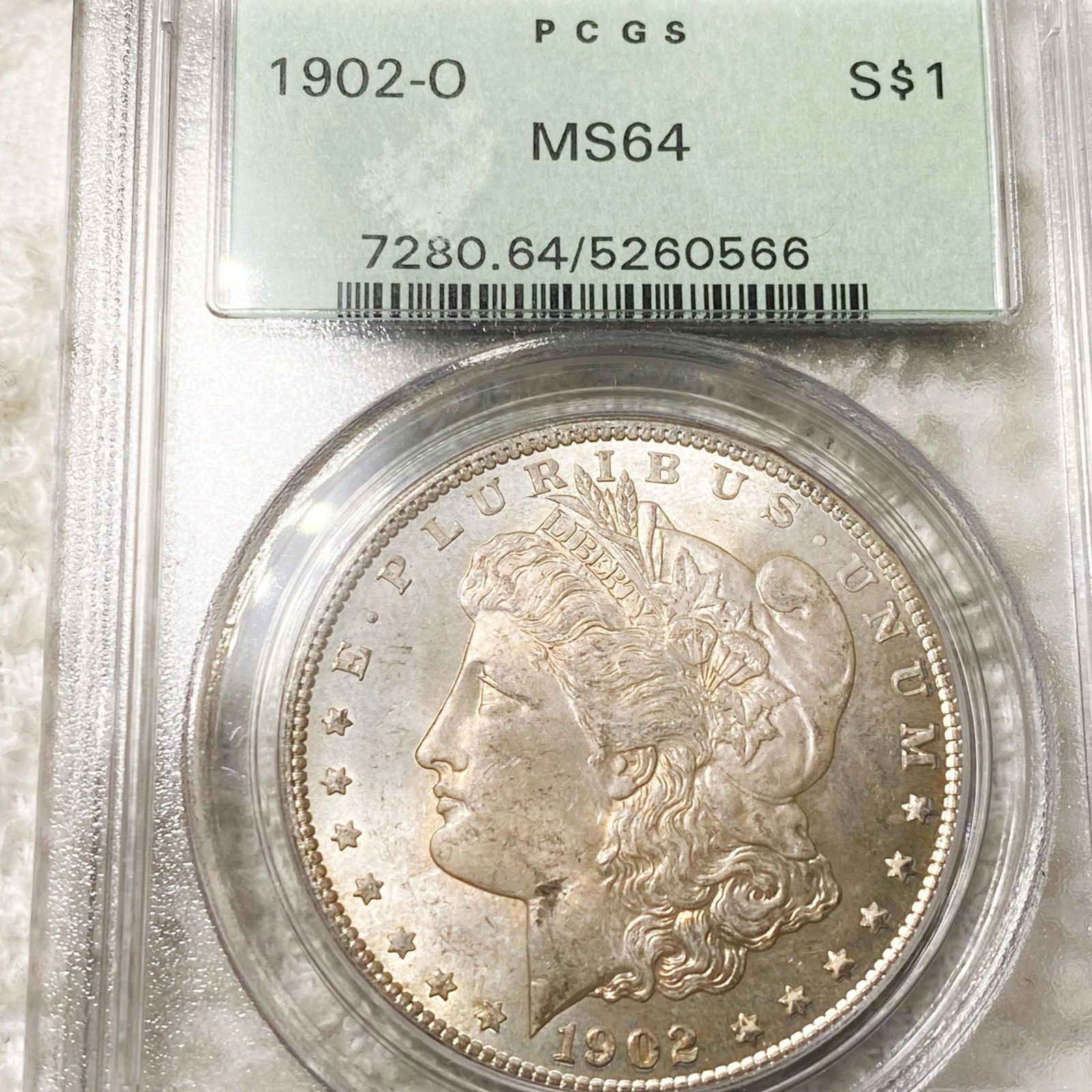 1902-O Morgan Silver Dollar PCGS - MS64 (1 of 2)