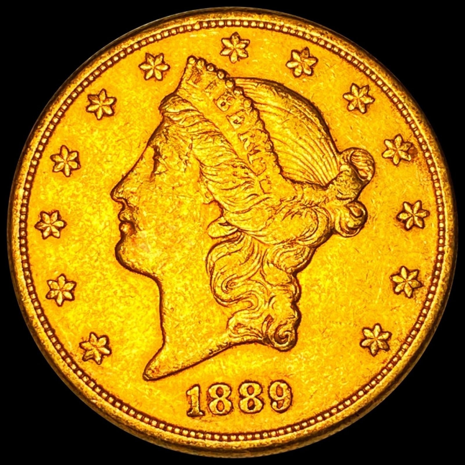 1889-S Morgan Silver Dollar UNCIRCULATED (1 of 2)