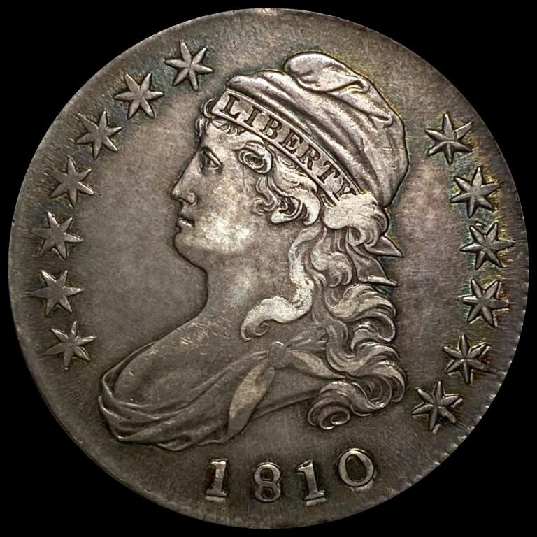 1810 Capped Bust Half Dollar XF (1 of 2)