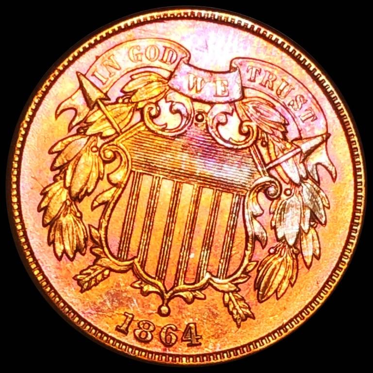 1864 Two Cent Piece UNCIRCULATED (1 of 2)