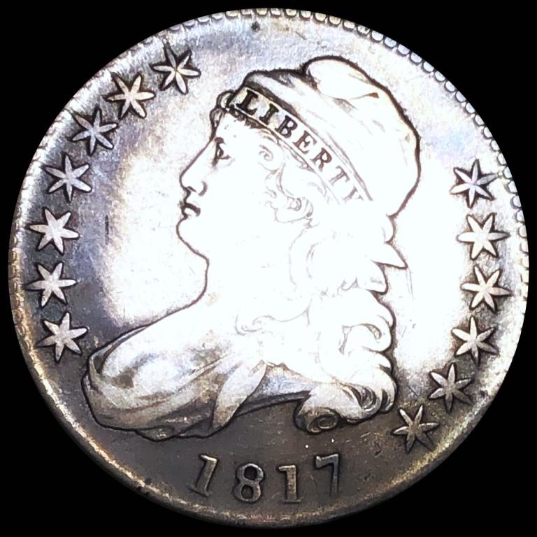 1817 Capped Bust Half Dollar NICELY CIRCULATED (1 of 2)