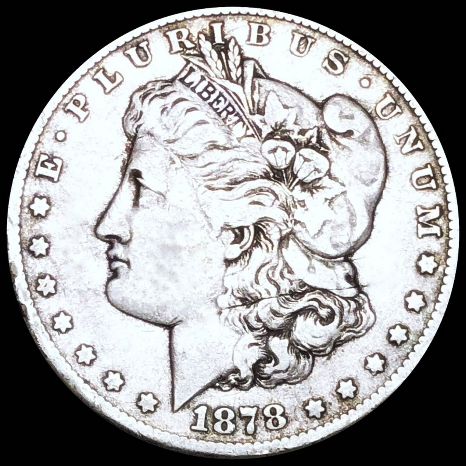 1878-CC Morgan Silver Dollar LIGHT CIRC (1 of 2)