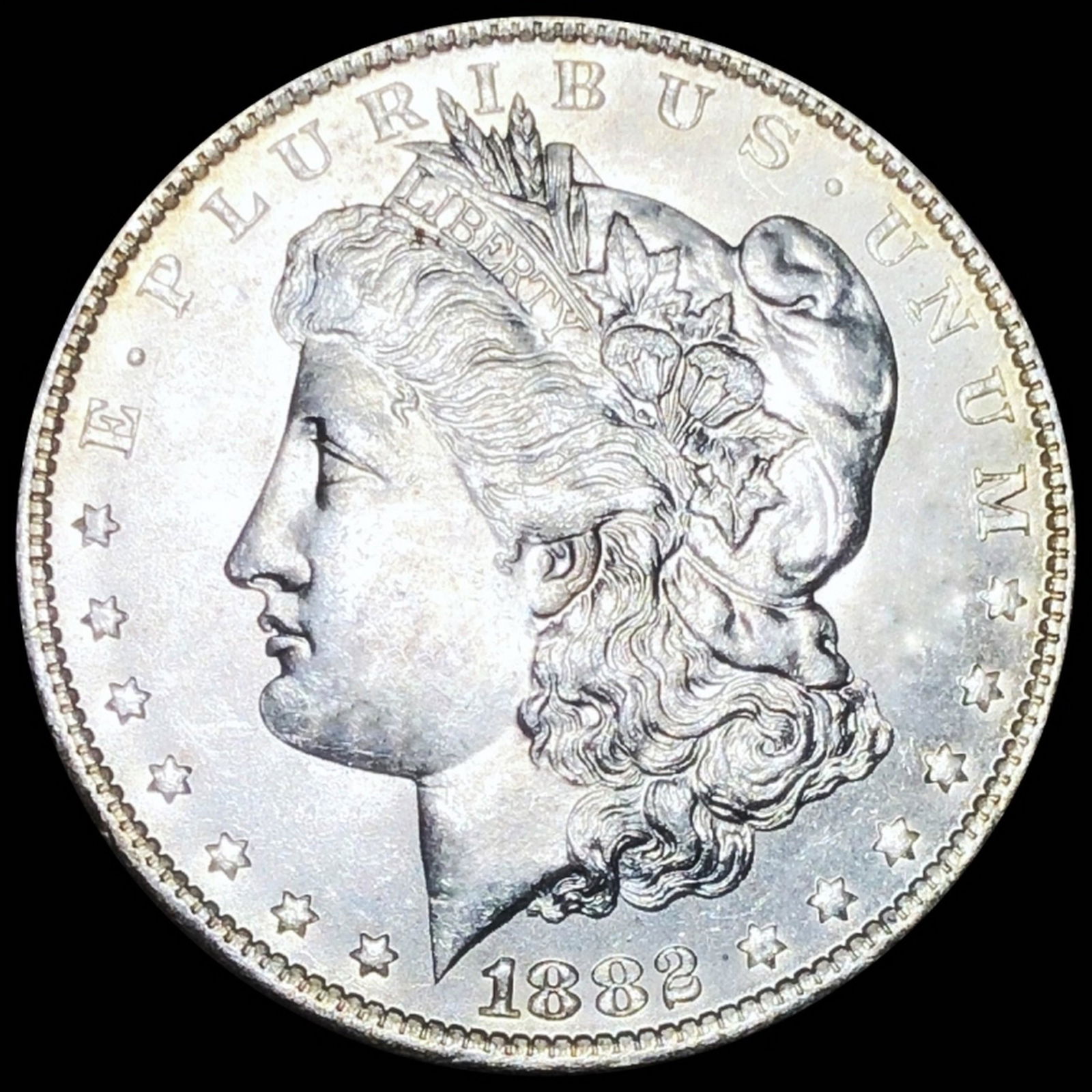 1882-O Morgan Silver Dollar UNC (1 of 2)