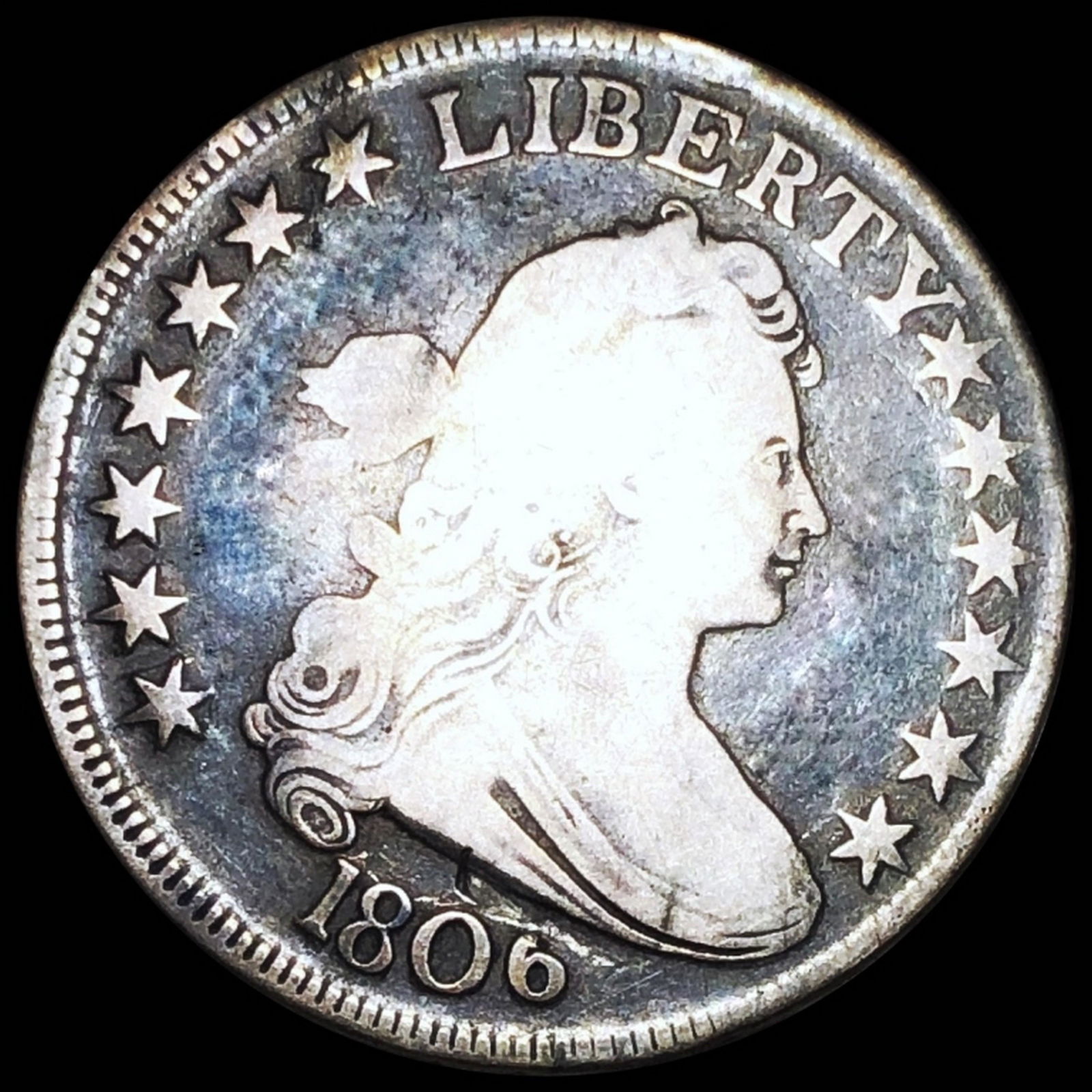 1806 Draped Bust Half Dollar UNC (1 of 2)