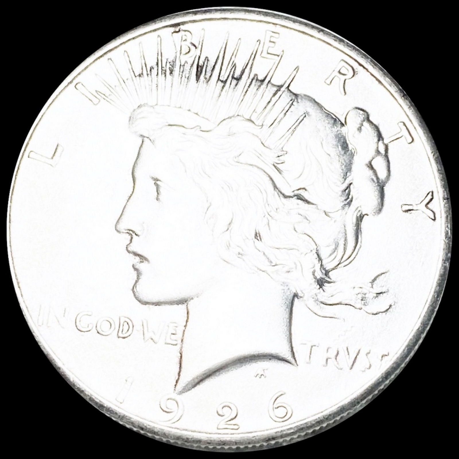 1926 Silver Peace Dollar UNC (1 of 2)