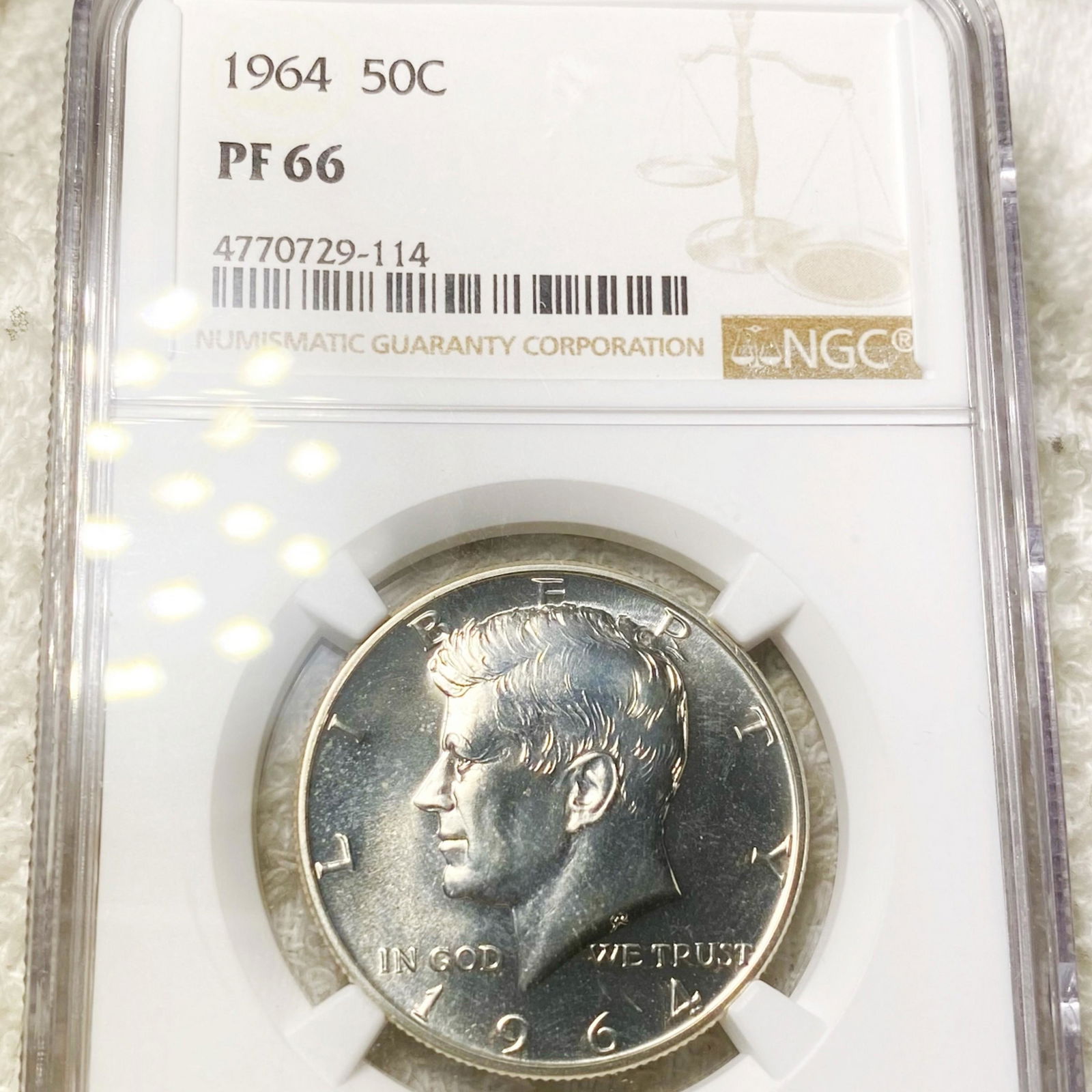 1964 Kennedy Half Dollar NGC - PF66 (1 of 2)