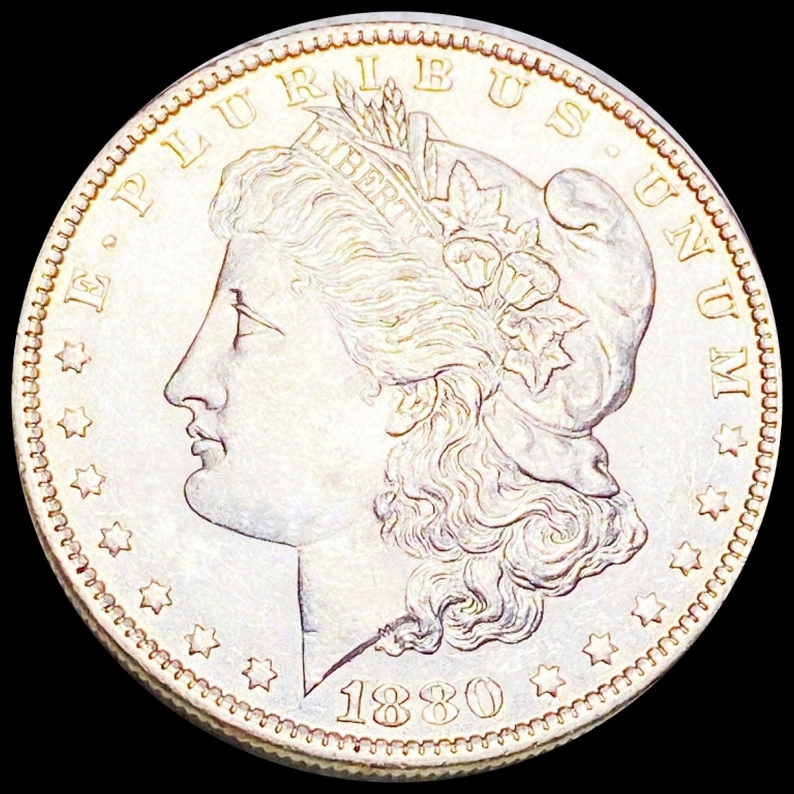 1880-O "MICRO O" Morgan Silver Dollar UNC (1 of 2)