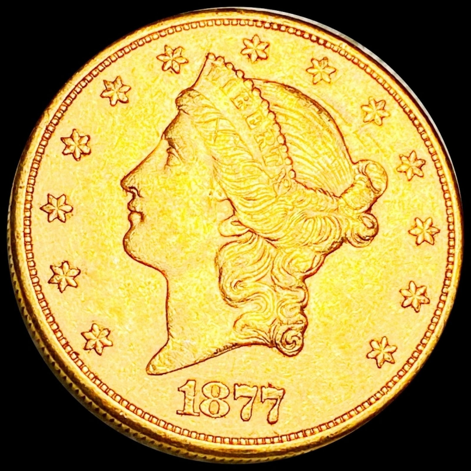 1877-S $20 Gold Double Eagle UNCIRCULATED (1 of 2)
