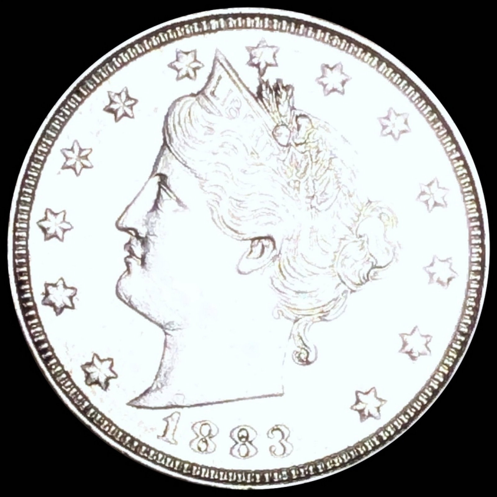 1883 Liberty Victory Nickel UNCIRCULATED: 1883 Liberty Victory Nickel UNCIRCULATED