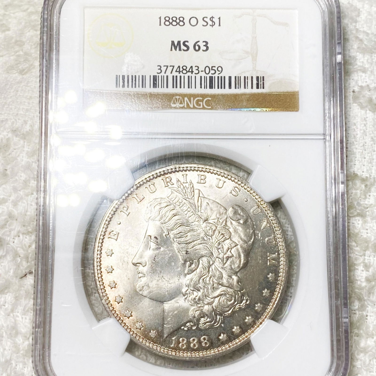 1888-O Morgan Silver Dollar NGC - MS63 (1 of 2)