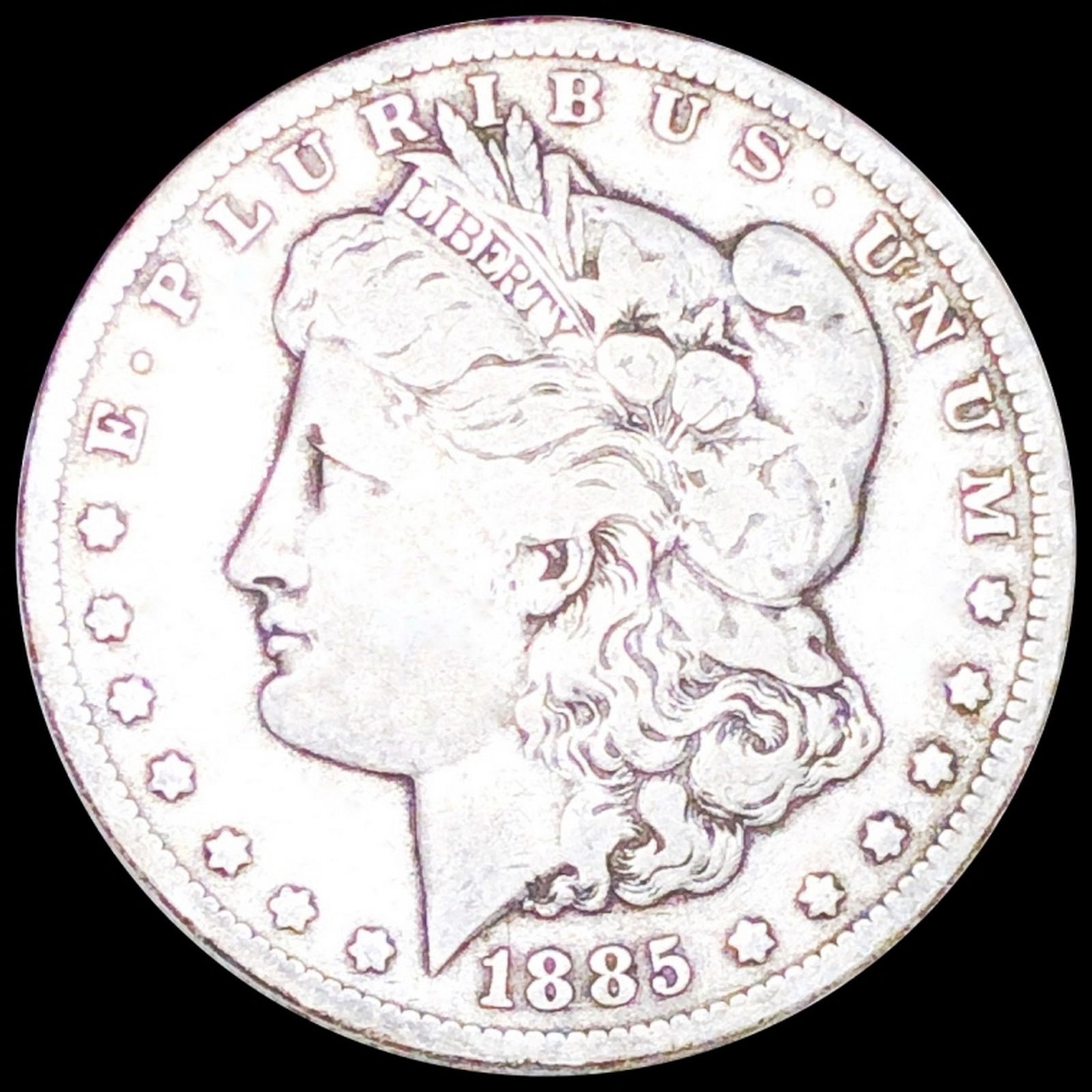 1885-CC Morgan Silver Dollar NICELY CIRCULATED (1 of 2)