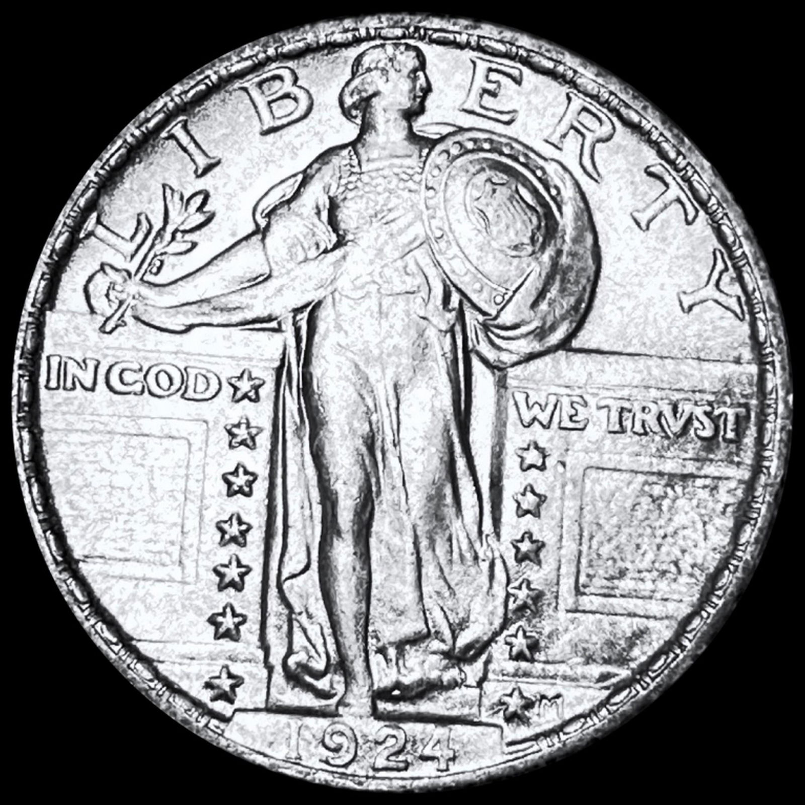 1924 Standing Liberty Quarter UNCIRCULATED (1 of 2)