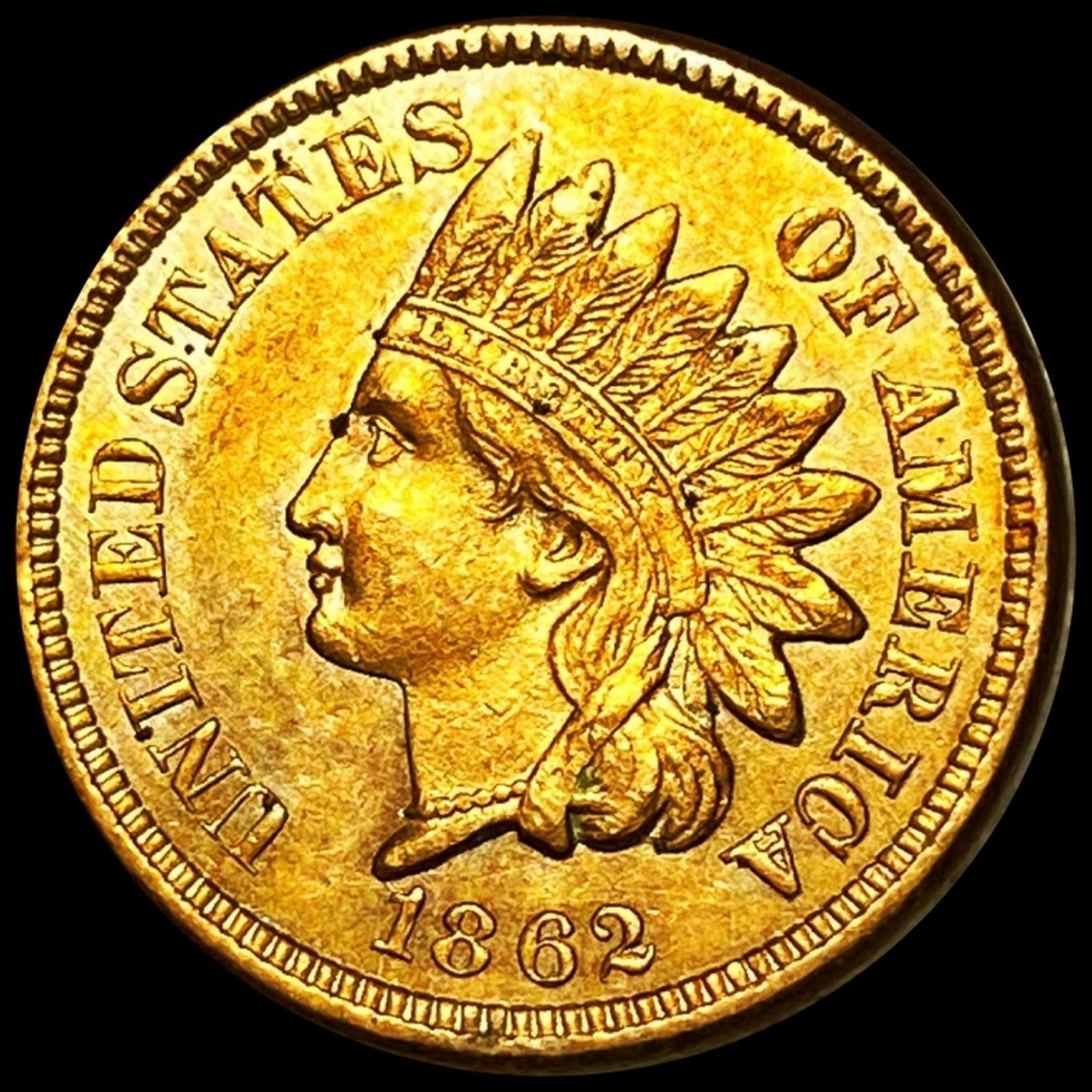 1862 Indian Head Penny UNCIRCULATED (1 of 2)