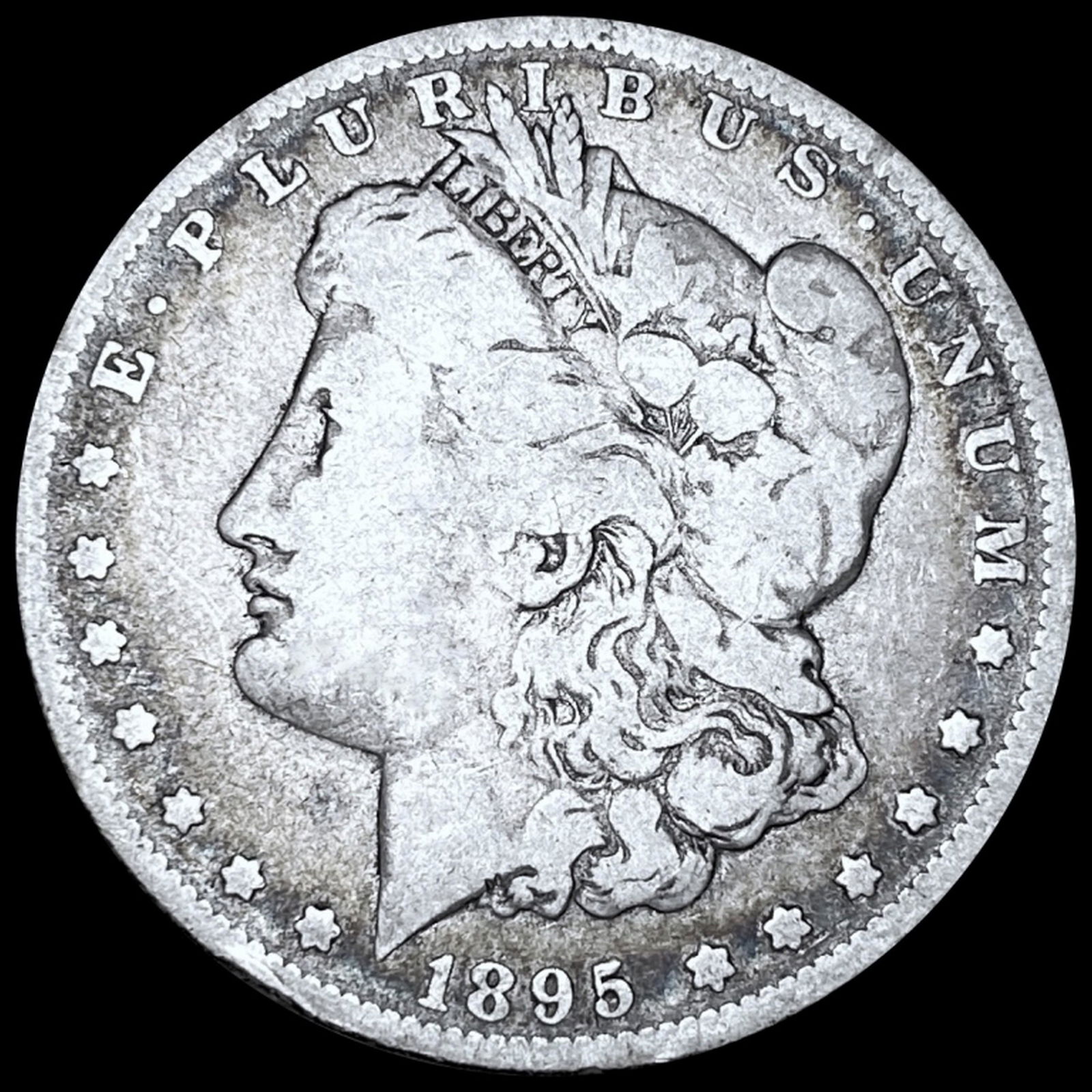 1895-O Morgan Silver Dollar NICELY CIRCULATED (1 of 2)