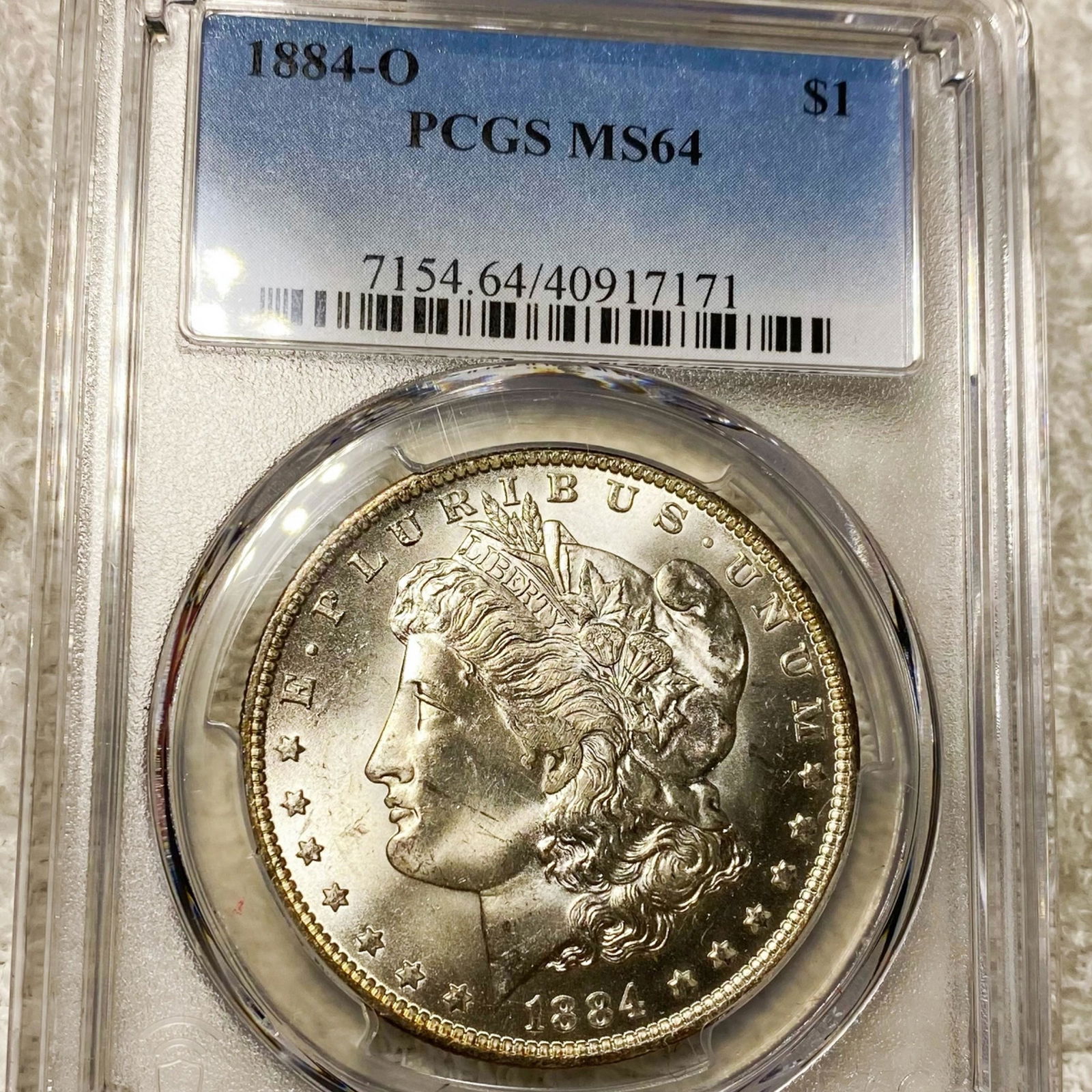 1884-O Morgan Silver Dollar PCGS - MS64 (1 of 2)