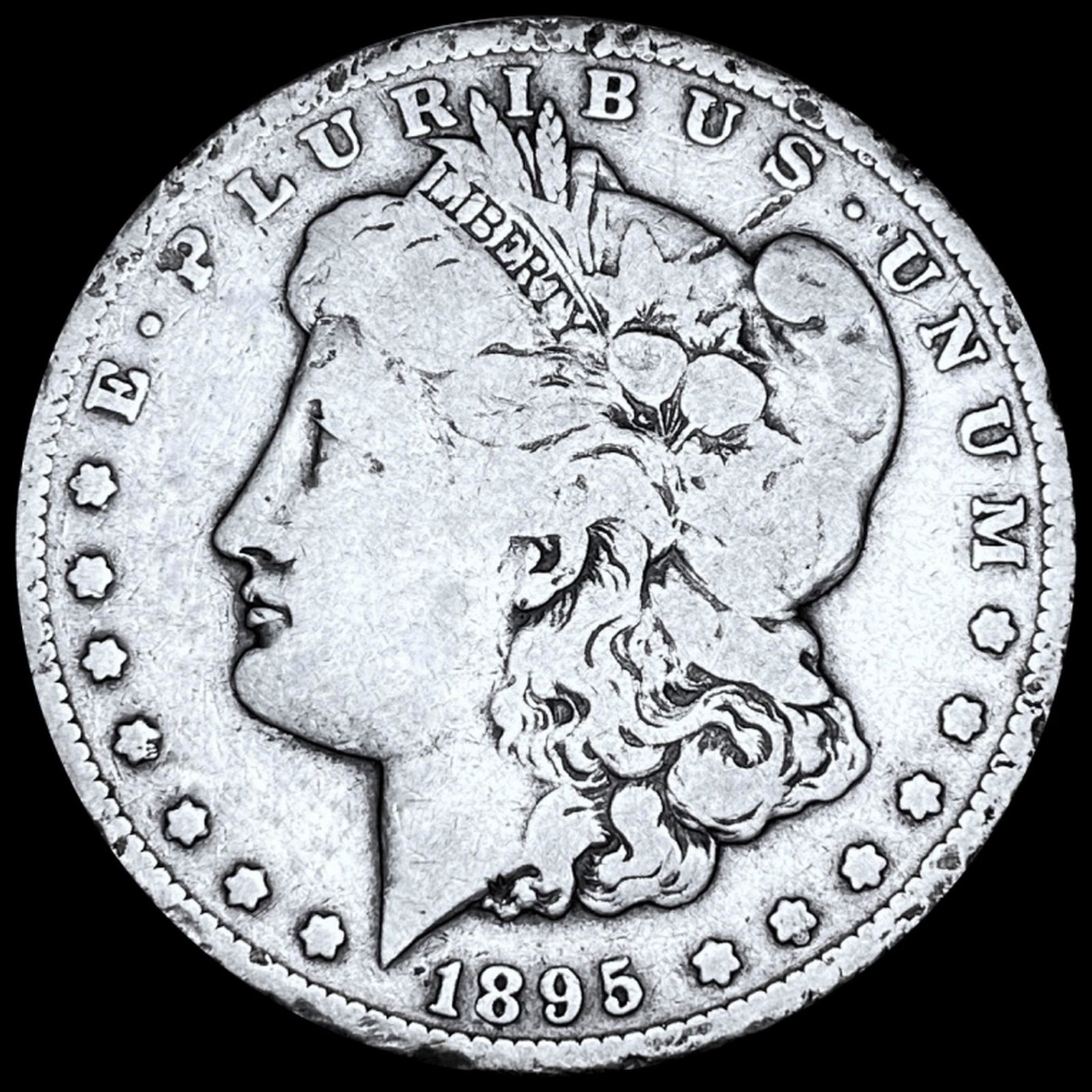 1895-S Morgan Silver Dollar NICELY CIRCULATED (1 of 2)