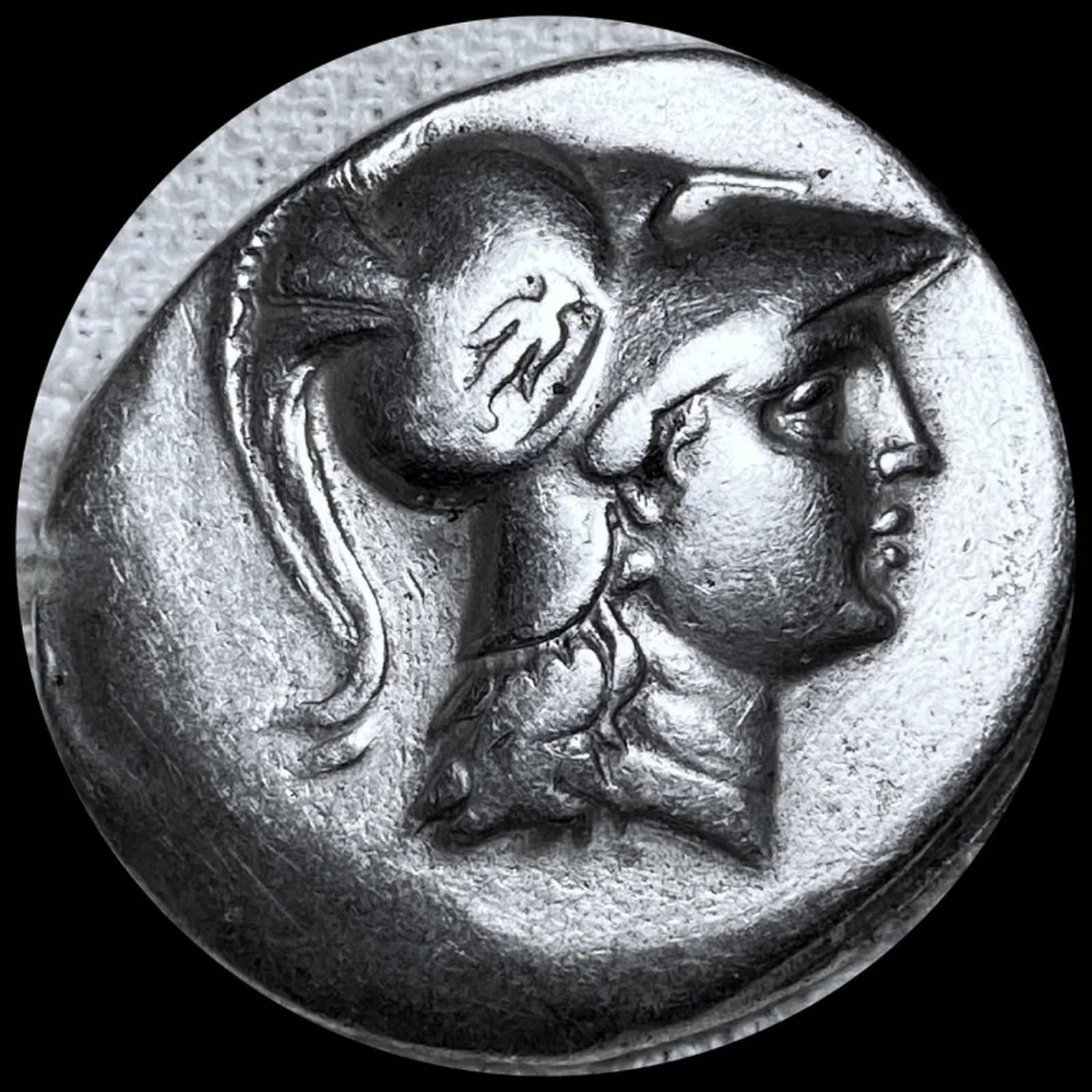 Ceasar Roman Emprie Silver Coin CLOSE UNC (1 of 2)